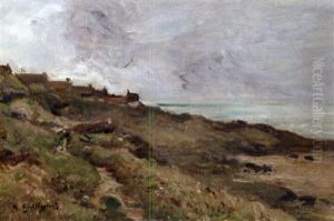 Bord De Mer En Normandie by Jean Baptiste Antoine Guillemet