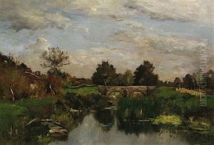 Sommerliche Bachlandschaft