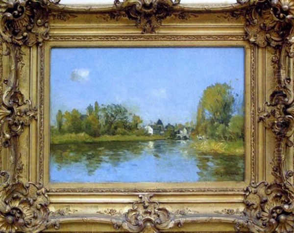 Bord De Rivere (auvers Sur Oise?) - view 1