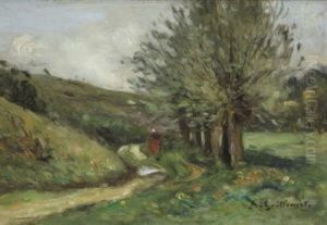 Landschaft Mit Kopfweiden