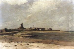 Saint Vaast La Hougue by Jean Baptiste Antoine Guillemet