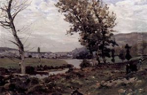 Spatsommerliche Fluslandschaft thumbnail