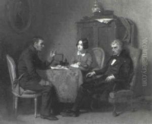 La Visite Du Commissaire-priseur by Emile Coriolan Hippolyte Guillemin