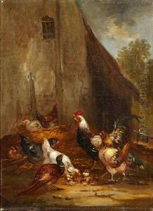 La Basse Cour (2 Works) by Claude Guilleminet