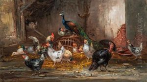 Baromfiudvarban by Claude Guilleminet