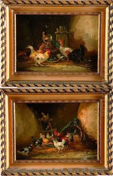 Scenes De Basse-cour (pair) - view 1