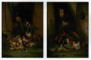 Scenes De Basse Cour (pair)