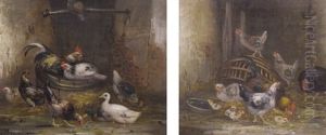 La Basse-cour (+ Another; Pair) by Claude Guilleminet