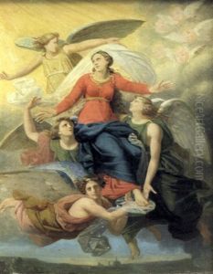 Etude Pour Le Ravissement De La Vierge