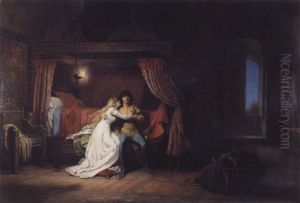 Romeo Et Juliette by Eugene-Antoine Guillon
