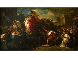 La Mort De Virginie by Guillaume Guillon-Lethiere