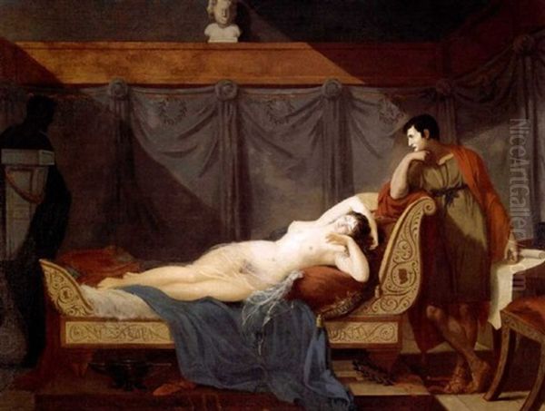 Lucien Contemplating His Mistress - view 1