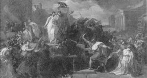 La Mort De Virginie by Guillaume Guillon-Lethiere