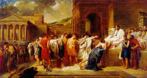 Brutus Condemning His Sons To Death - view 1