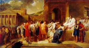 Brutus Condemning His Sons To Death