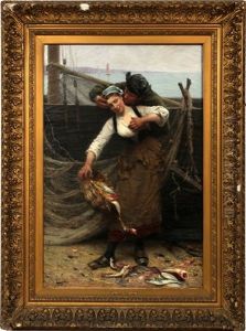 Fisher Girl by Alfred Guillou