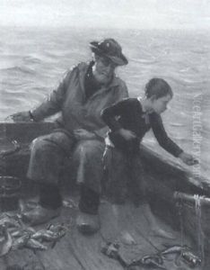 L'apprenti Pecheur by Alfred Guillou
