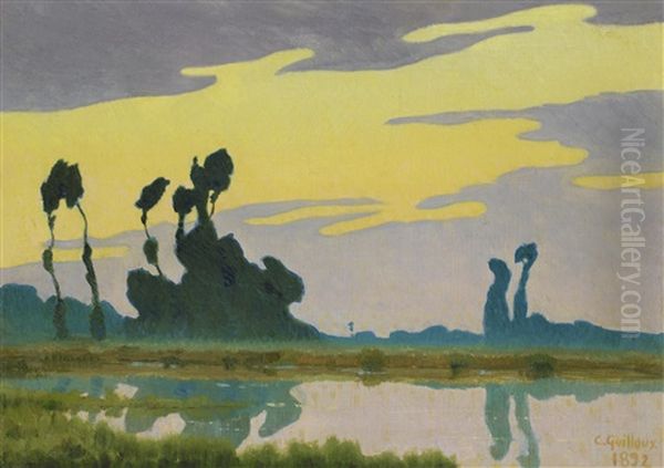 Landscape At Sunset - view 1