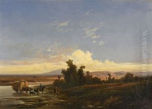 Le Passage De La Riviere by Antoine Guindrand