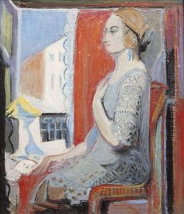 Lady By Window by May Guinness