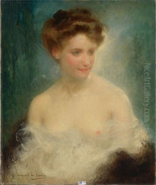 Portrait D"une Elegante Partiellement Denudee - view 1