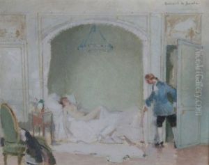 The Interruption by Lucien Victor Guirand De Scevola