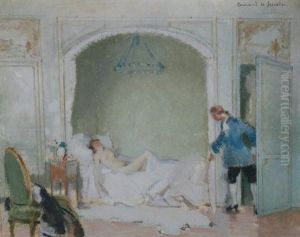 Entering The Ladies Chambers