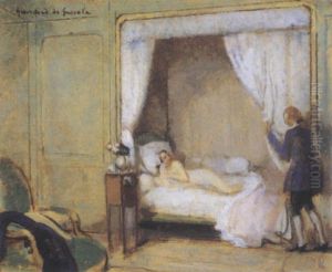 La Surprise De L'alcove by Lucien Victor Guirand De Scevola