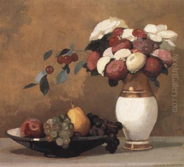 Still Life With Fruit And Flowers - view 1