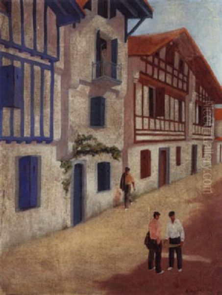 Rue Animee Au Pays-basque - view 1