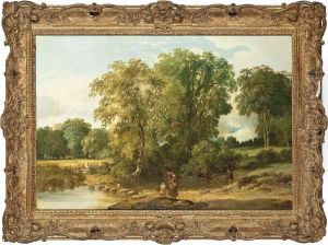 Stepping Stones by Thomas Baker Of Leamington
