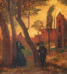 Encounter (italian Legend) by Lajos Gulacsy