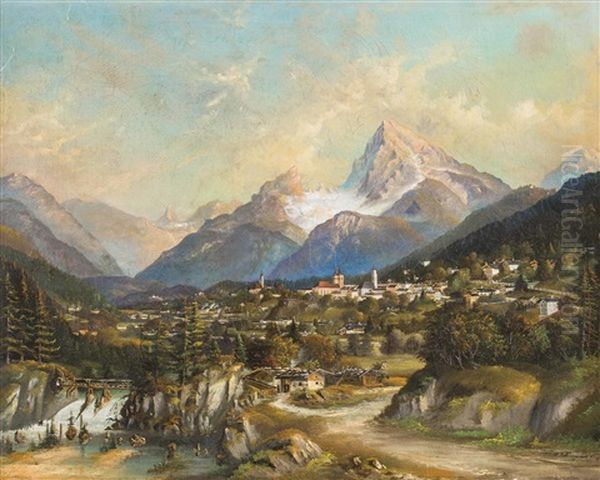 Berchtesgaden Mit Watzmann - view 1