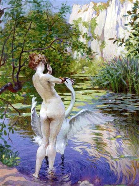 Leda And The Swan - view 1