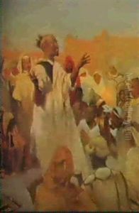 Un Haissaouah, Maroc by Adolphe Ernest Gumery