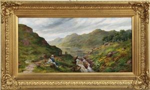Lyn Cafnant by Henry Gummery