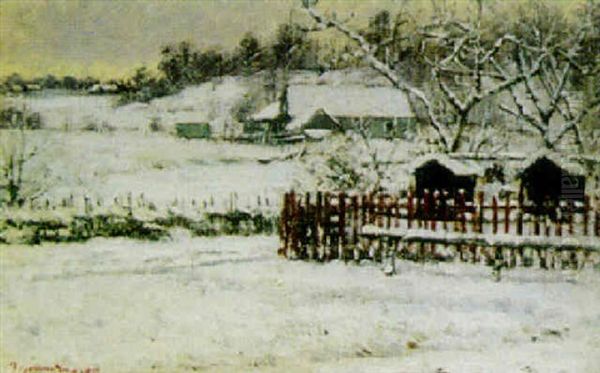 Skansk By, Vinter - view 1