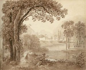 Klassischen Und Sachsischen Landschaften (sketchbook W/ 35 Works) by Christian August Guenther