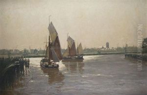 Segler Am Ufer