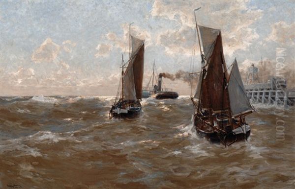 Ships Near Ostend - view 1