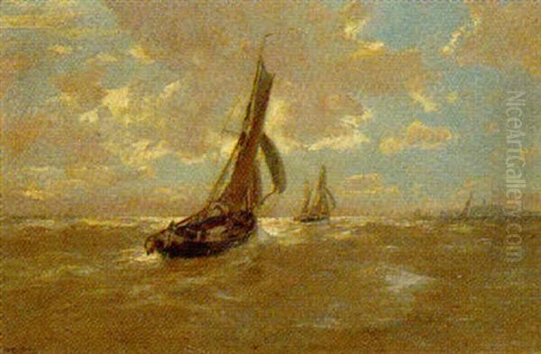 Segelboote Vor Der Kuste - view 1