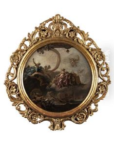 Venus Vor Jupiter (der Morgen Vertreibt Die Nacht) by Matthaeus Guenther