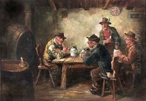 Wirtshausszene by Otto Edmund Gunther