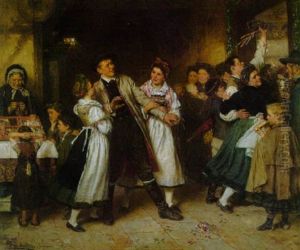 Der Widerwillige Tanzer (kirmesszene)