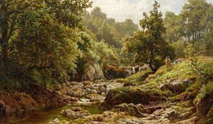 On The Twrch, Nr Bala by Samuel Henry Baker