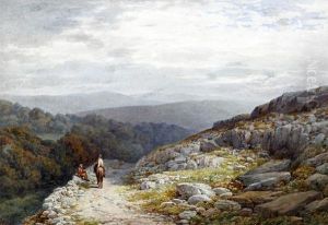 In The Lledr Valley by Samuel Henry Baker