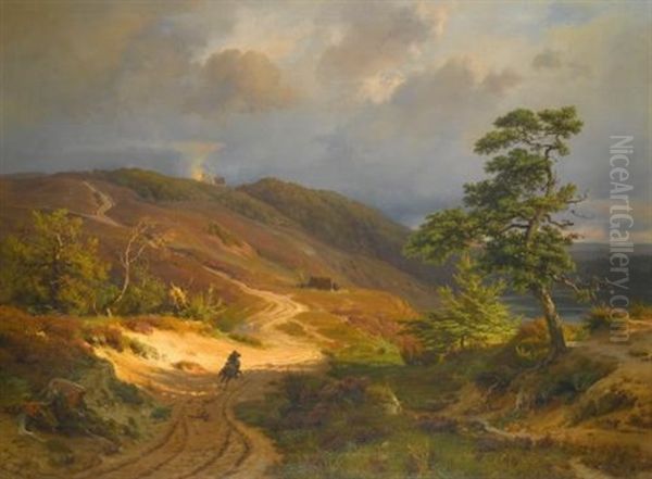 Rider In A Landscape - view 1