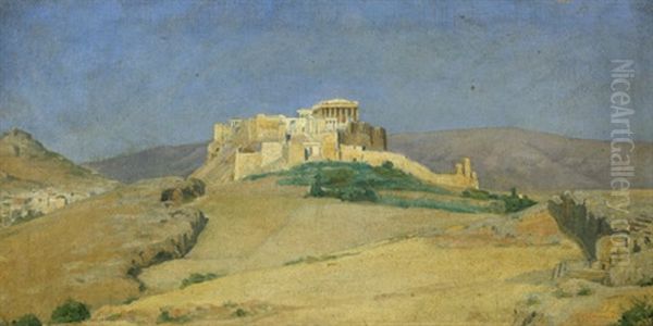 Blick Auf Die Akropolis In Der Mittagssonne - view 1