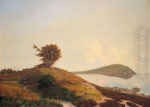 Abendstimmung Bei Kullen (sudschweden) by Louis Gurlitt