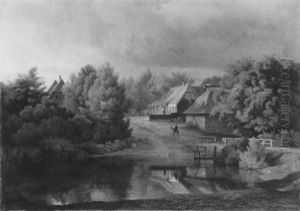 Gut Testorf In Ostholstein by Louis Gurlitt